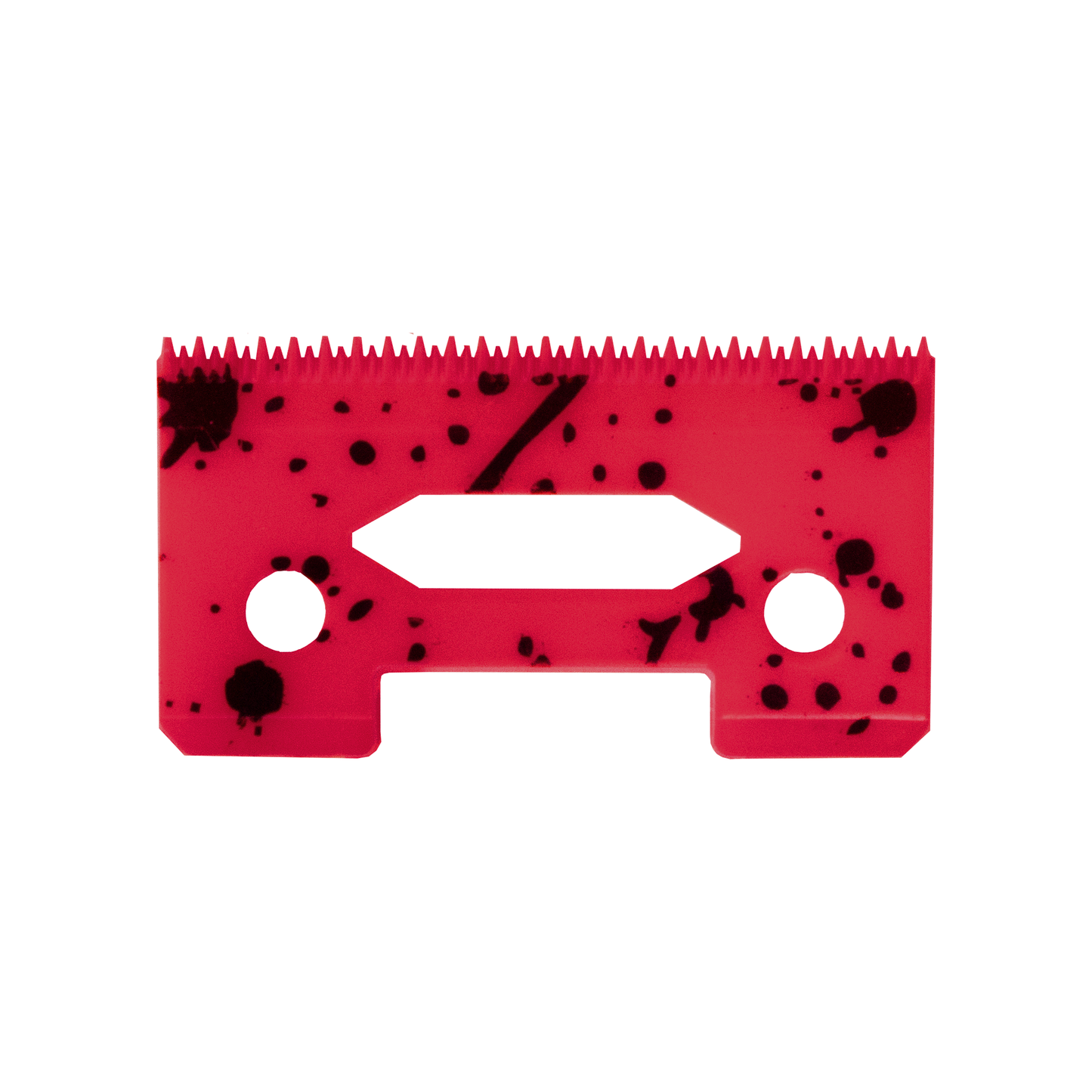 Cuchilla Cerámica Microdentada Rojo Fluor