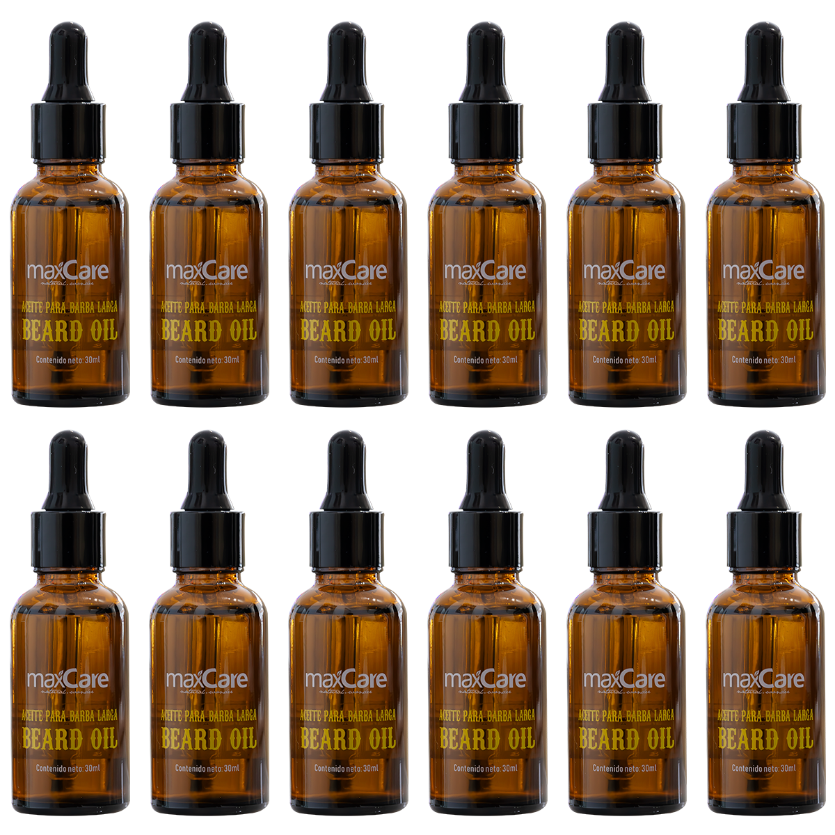 Pack 12 Aceites de Barba MaxCare