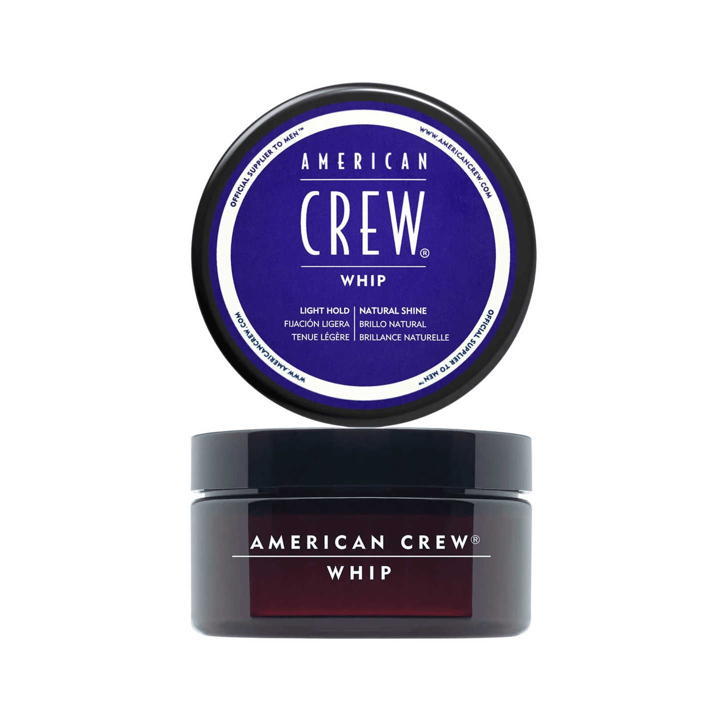 Pomada American Crew Whipe Brillo Natural 85g