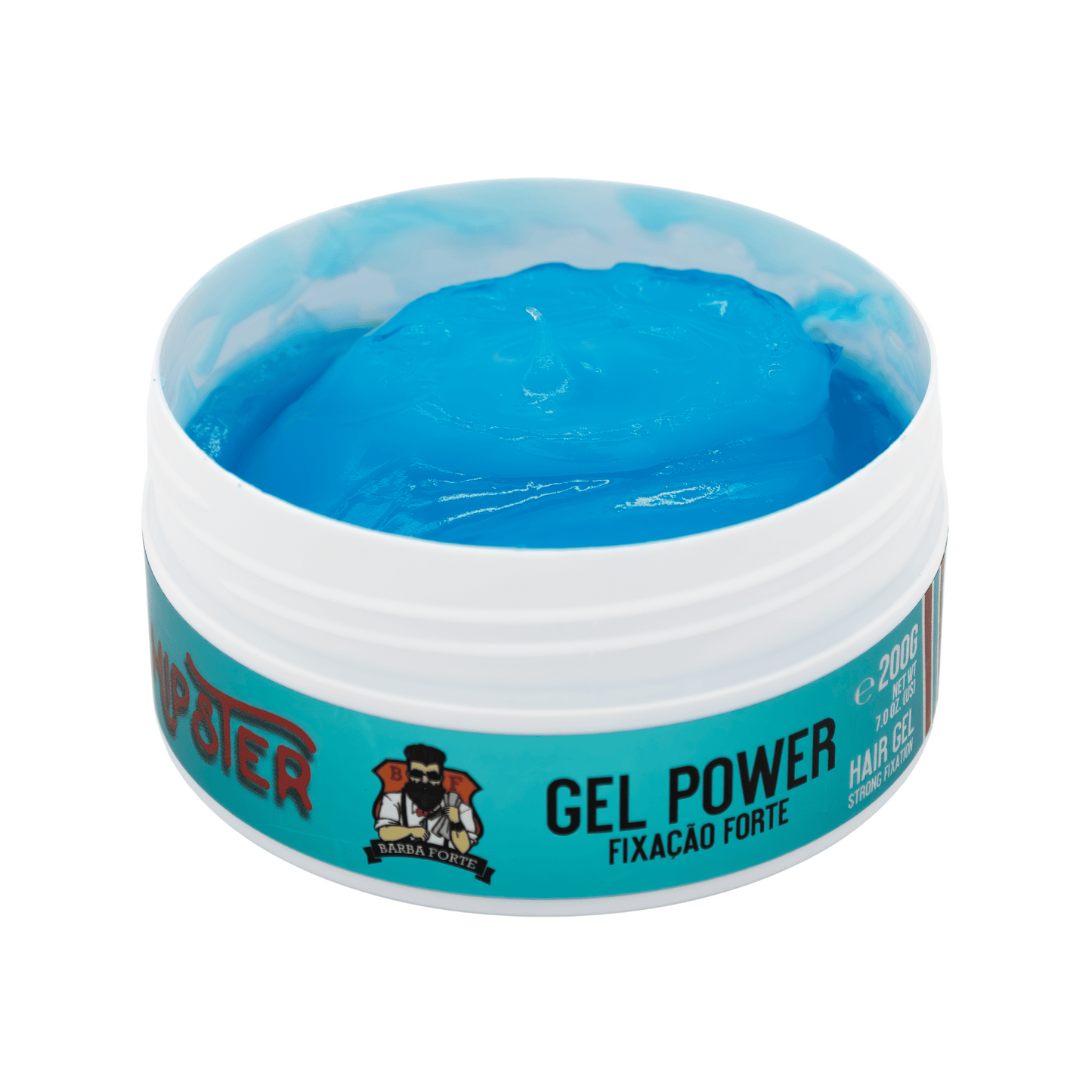 Gel de Cabello Power Hipster 200ml Barba Forte