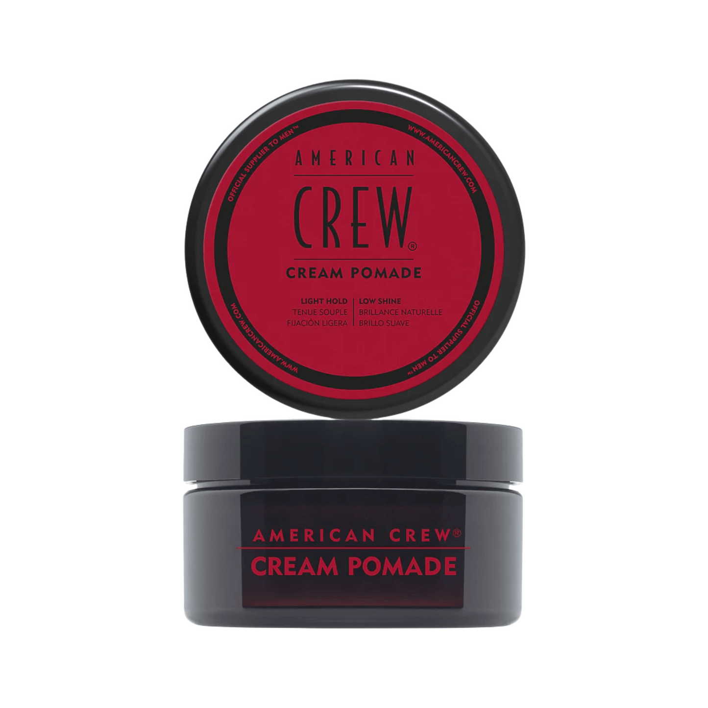 American Crew Cream Pomade 85g Brillo Bajo