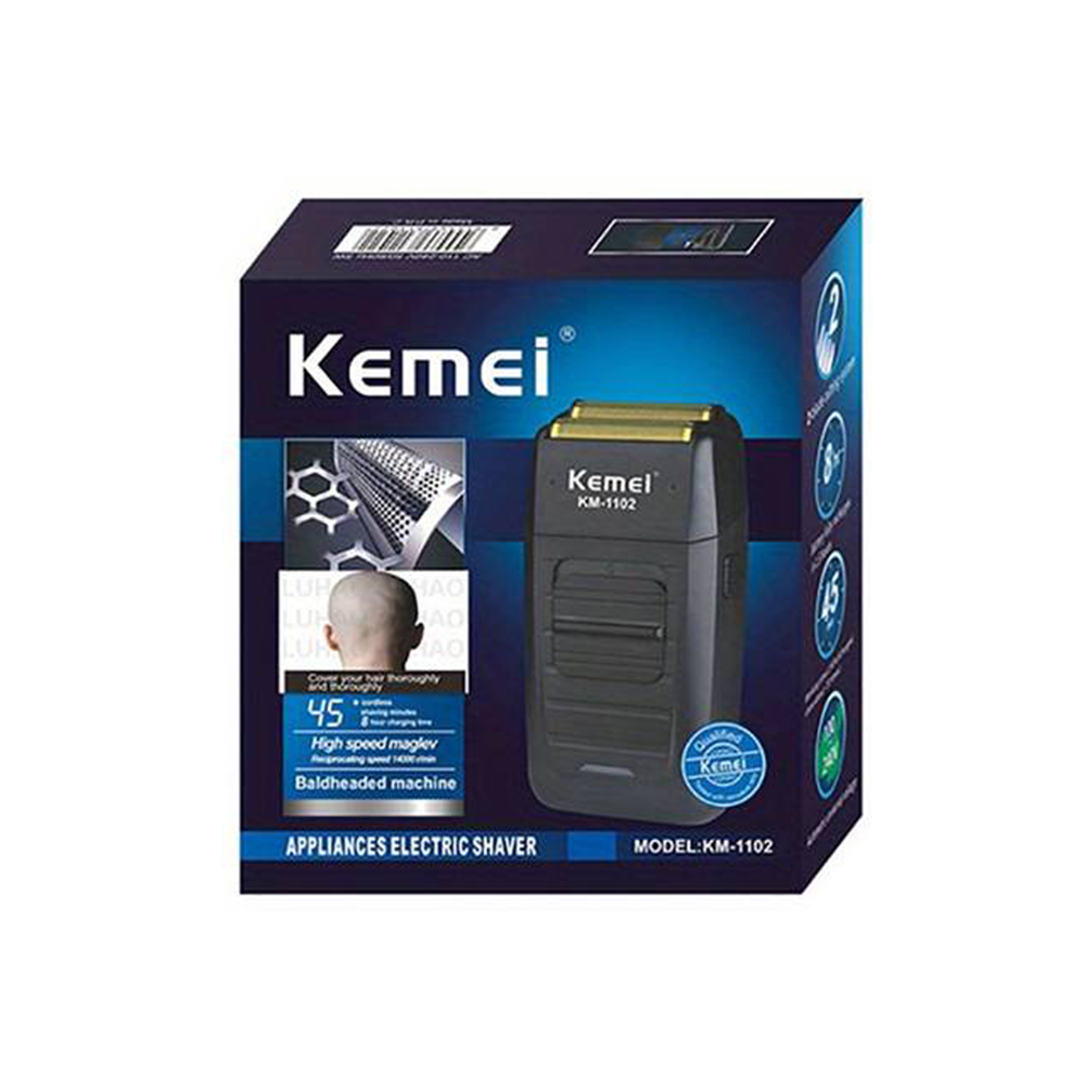 Shaver Kemei Inalambrica KM-1102