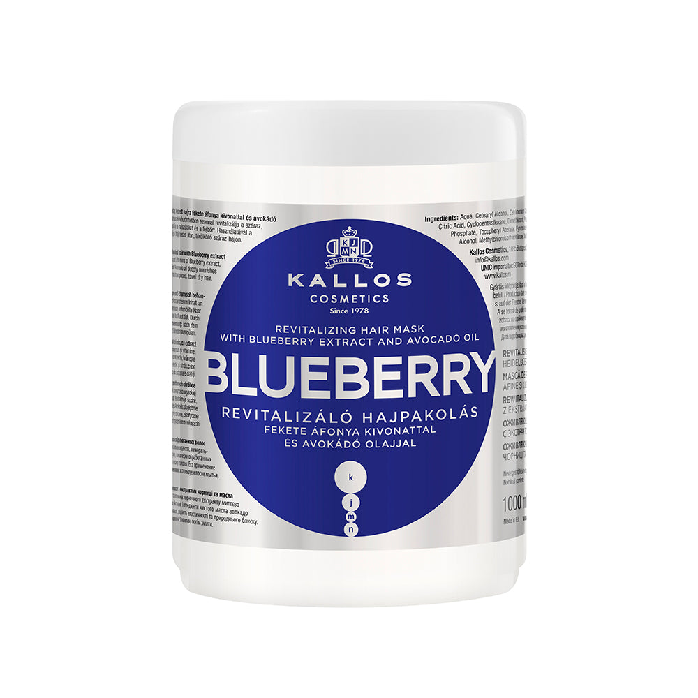KALLOS - Hair Mask BLUEBERRY 1000ml