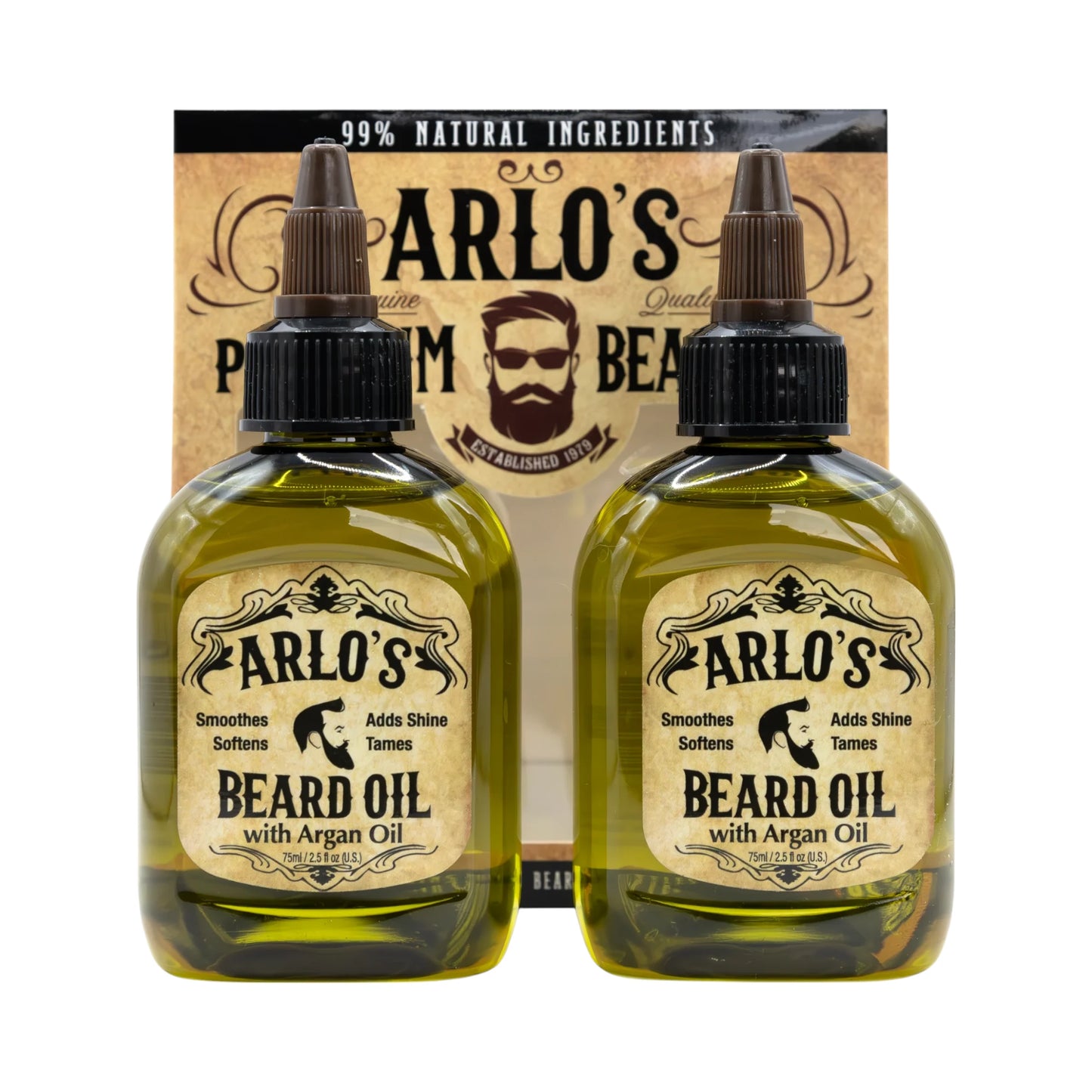 Pack x2 Aceites de Barba Argán
