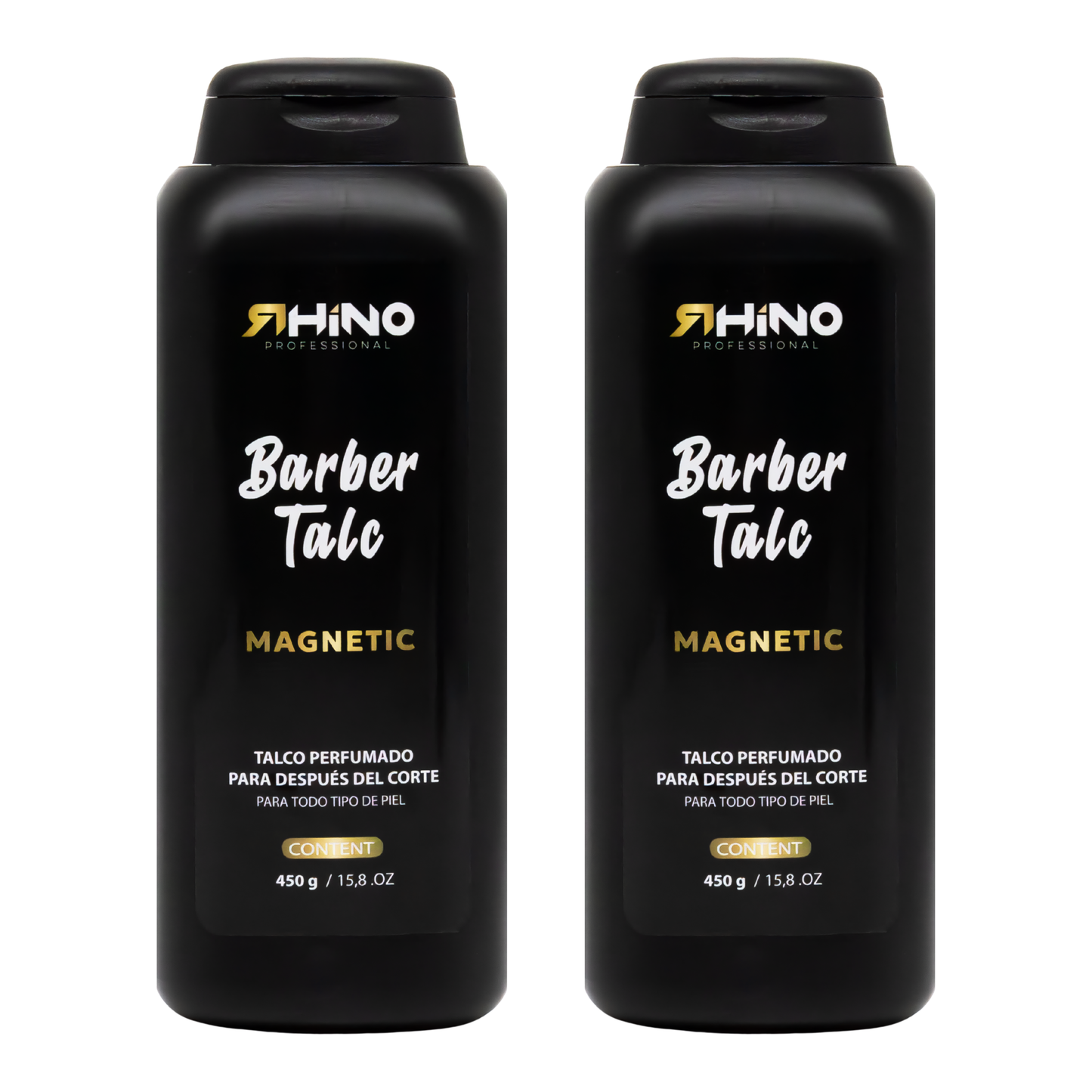 Pack 2 Talcos Rhino 450g