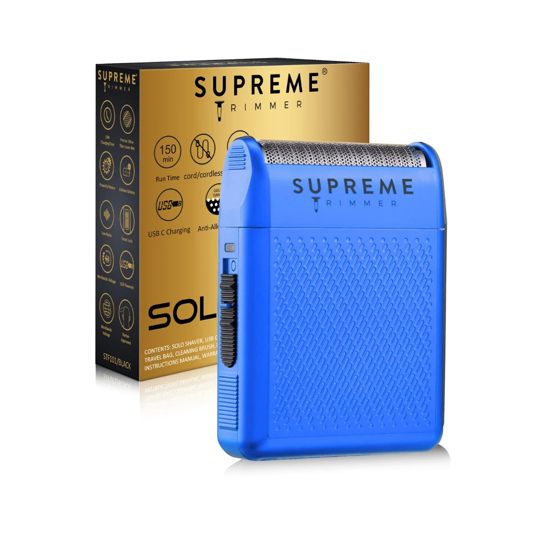 Shaver Supreme Trimmer Solo Blue