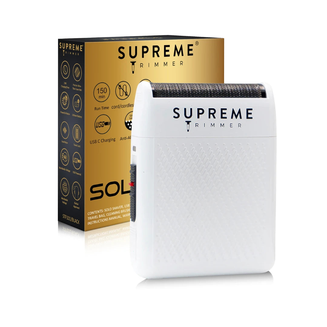 Shaver Supreme Trimmer Solo White