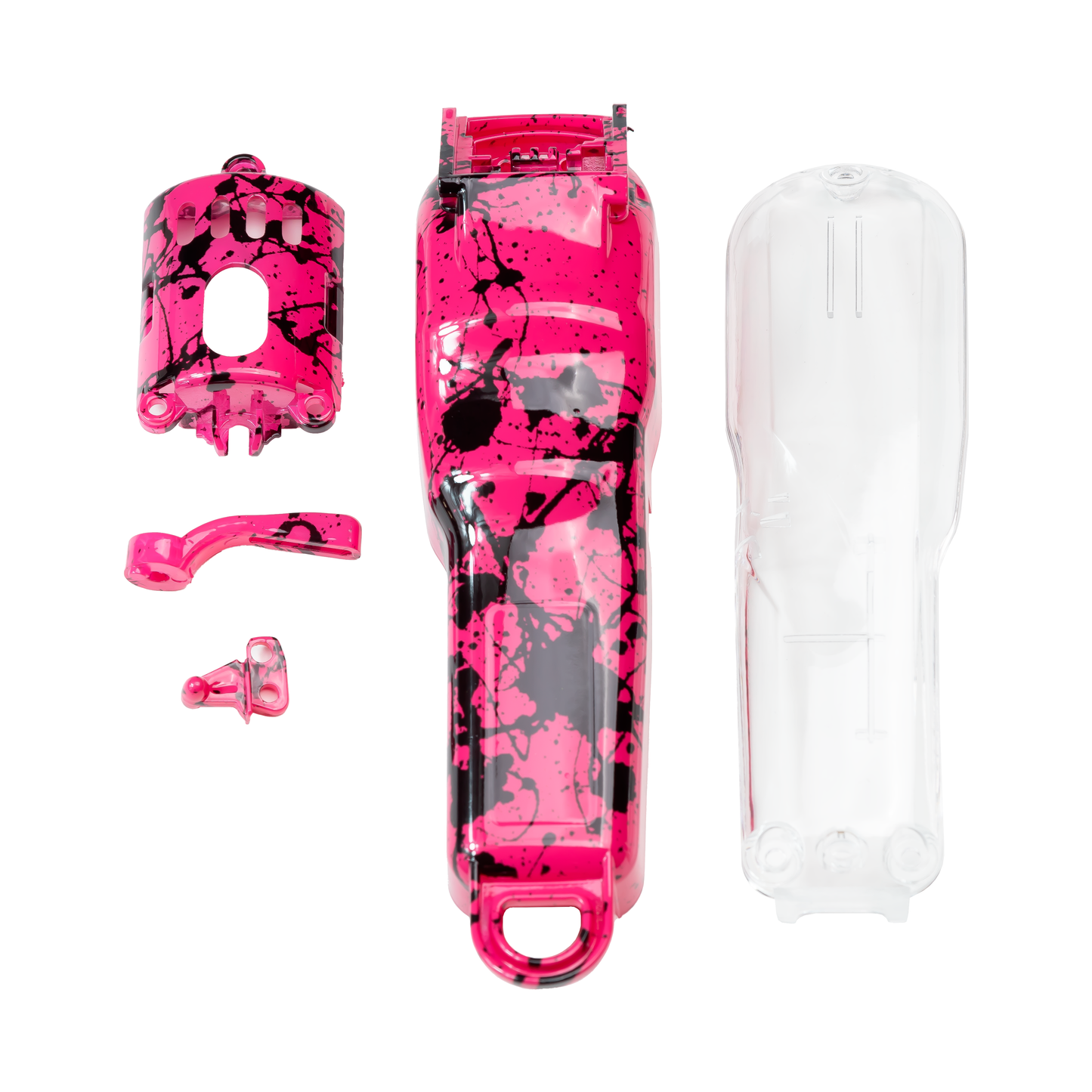 Carcasa para Magic Cordless - Rosa pintas Negras