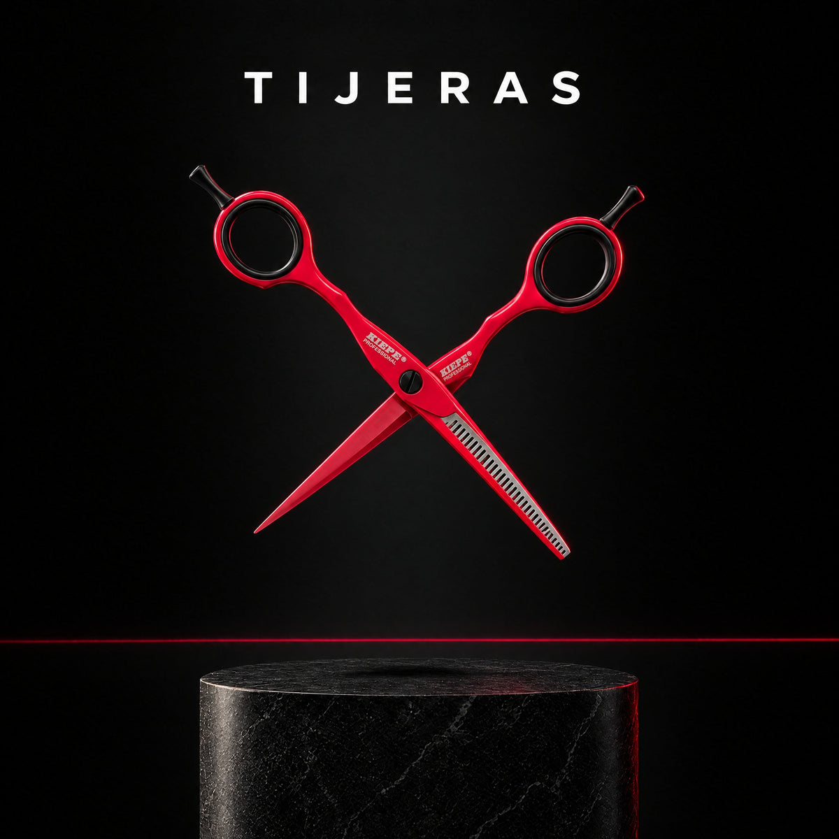 Tijeras profesionales para barbería | Barber Chile