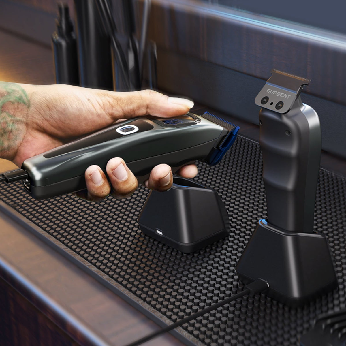 Combo Clipper + Trimmer Suprent StormGray HC586TX