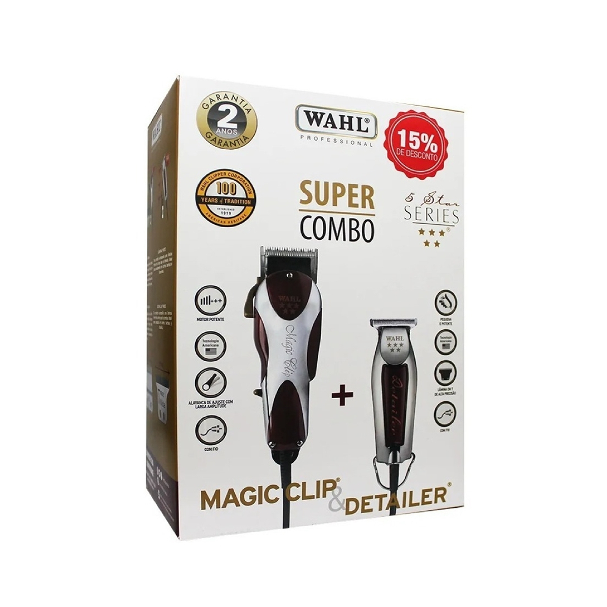 WAHL Super COMBO - Magic Clip & Detailer