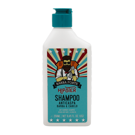 Shampoo Anticaspa Barba y Cabello Hipster 250ml