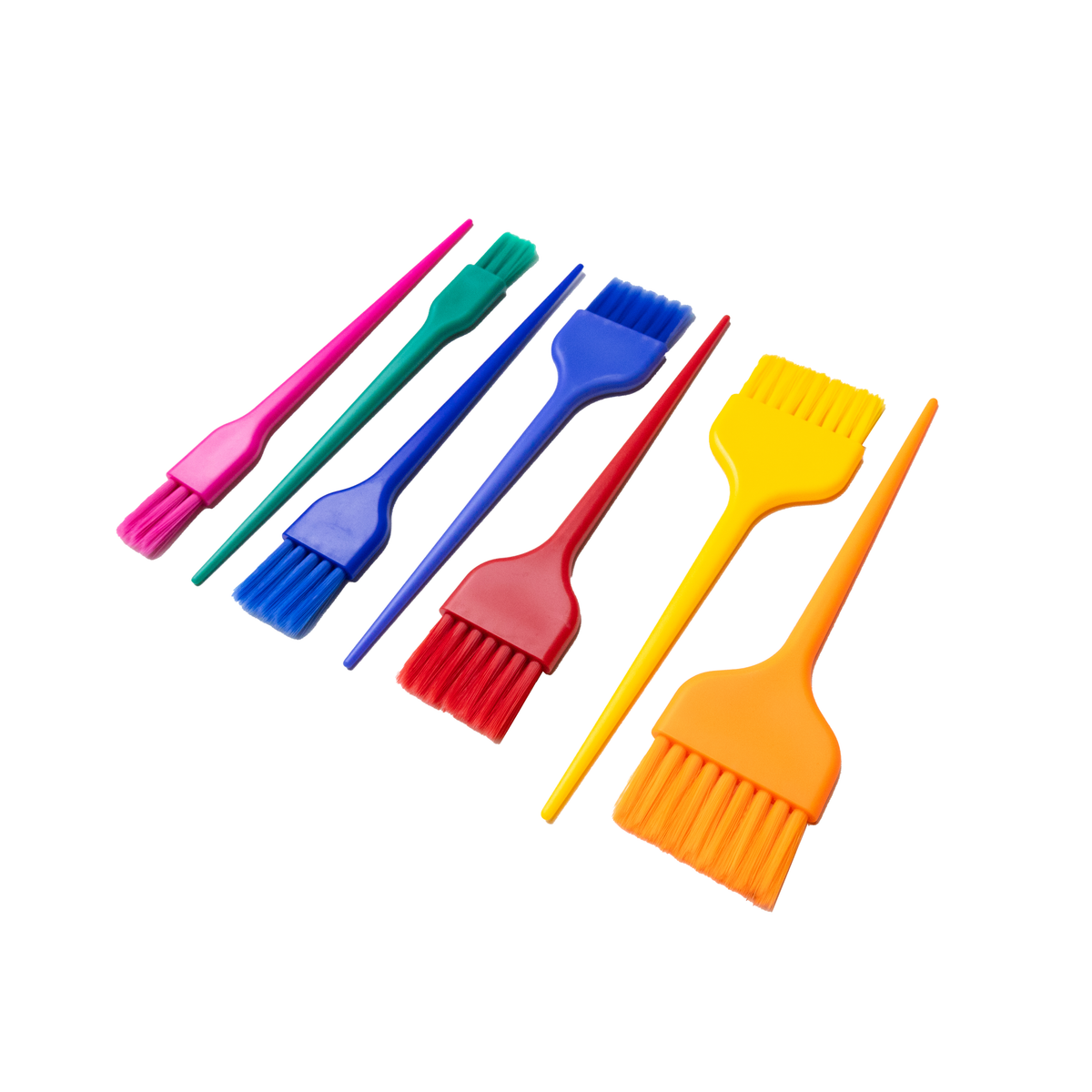 Set de 7 Brochas para Tinturar Distintos Tamaños