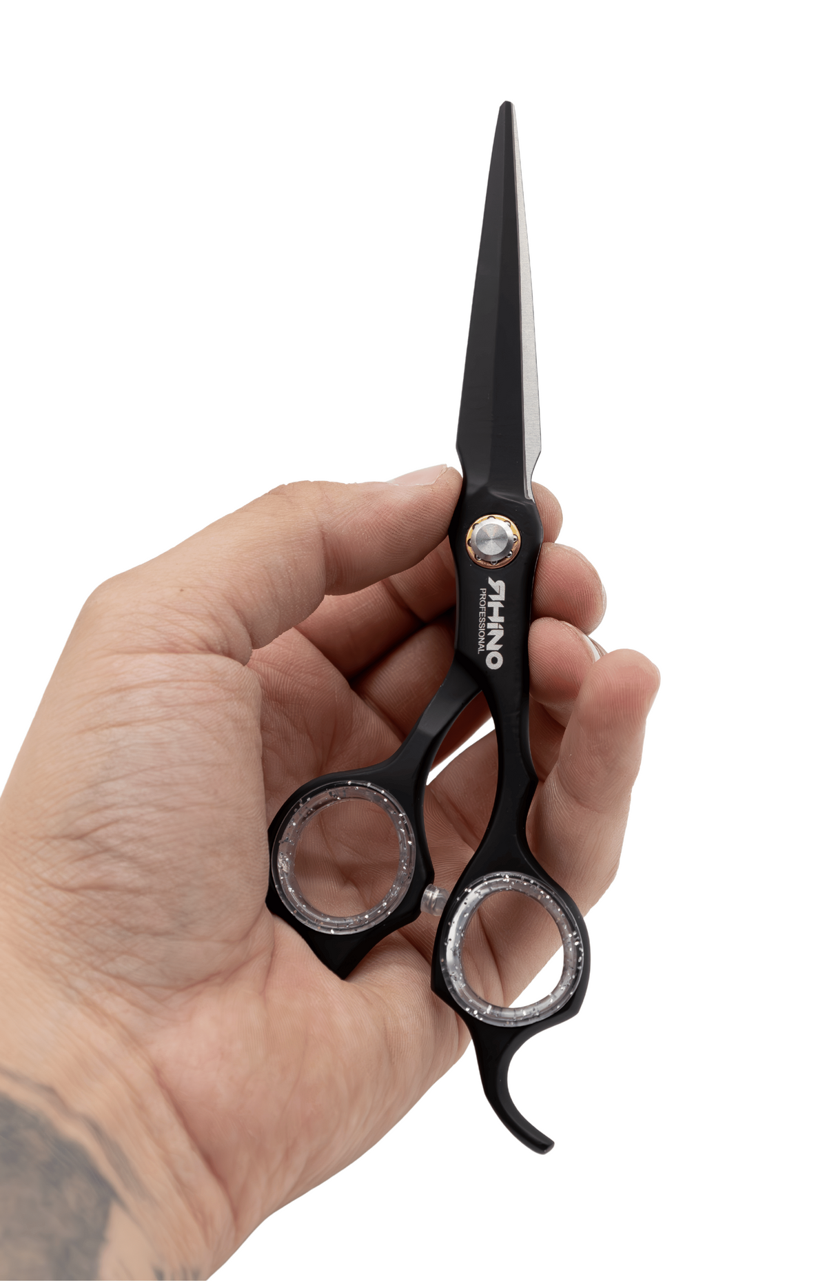 Tijera Filo Navaja Rhino Black Diomand 6'