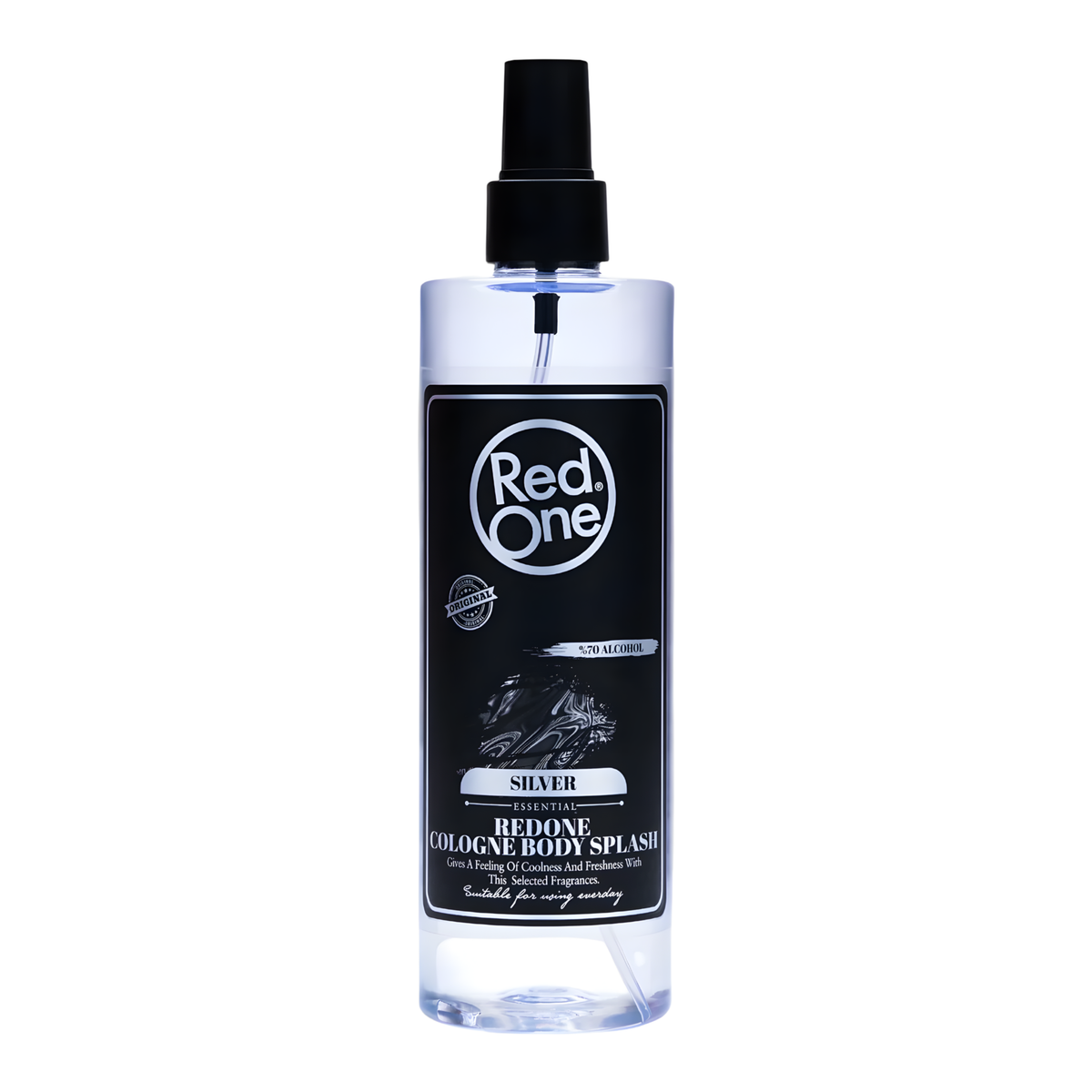 After Shave RedOne Silver 400ml Perfumado