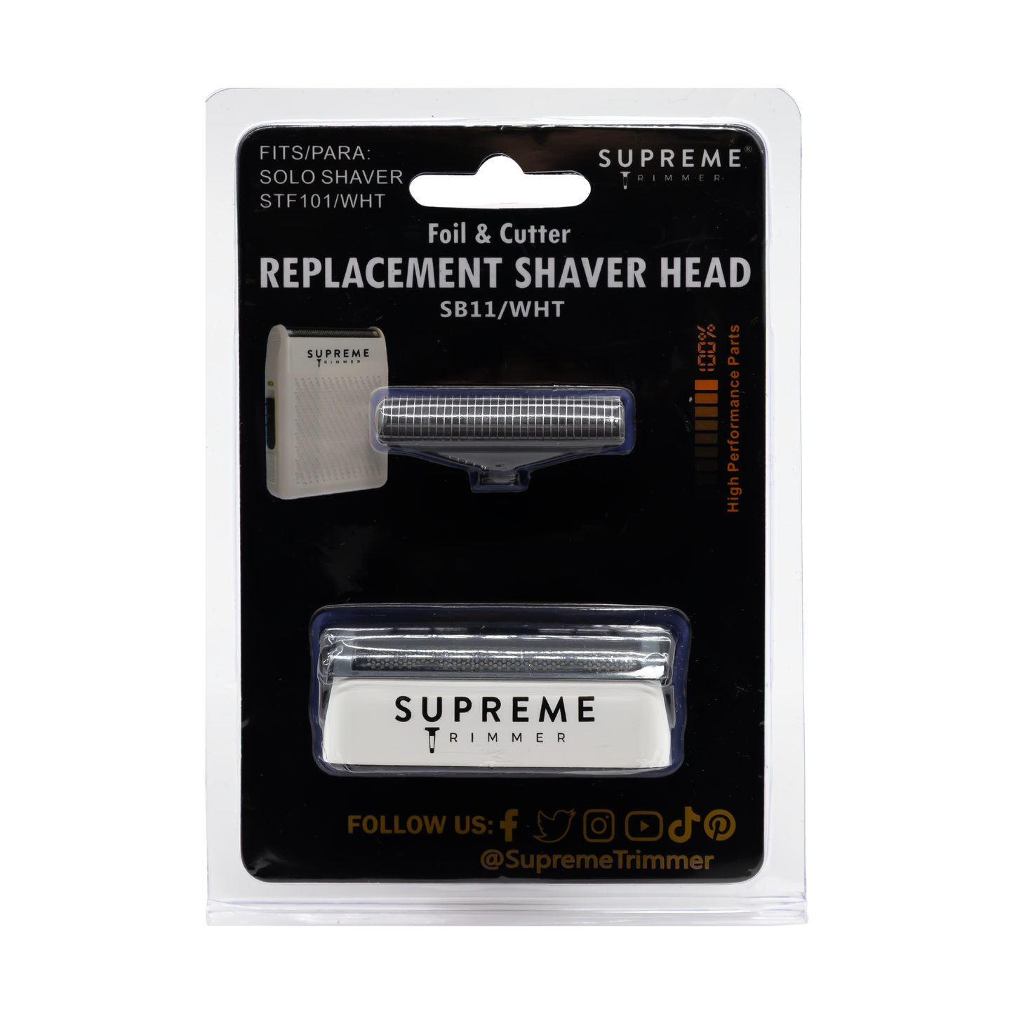 Repuesto ST Shaver Solo White Mallas + Cuchillas
