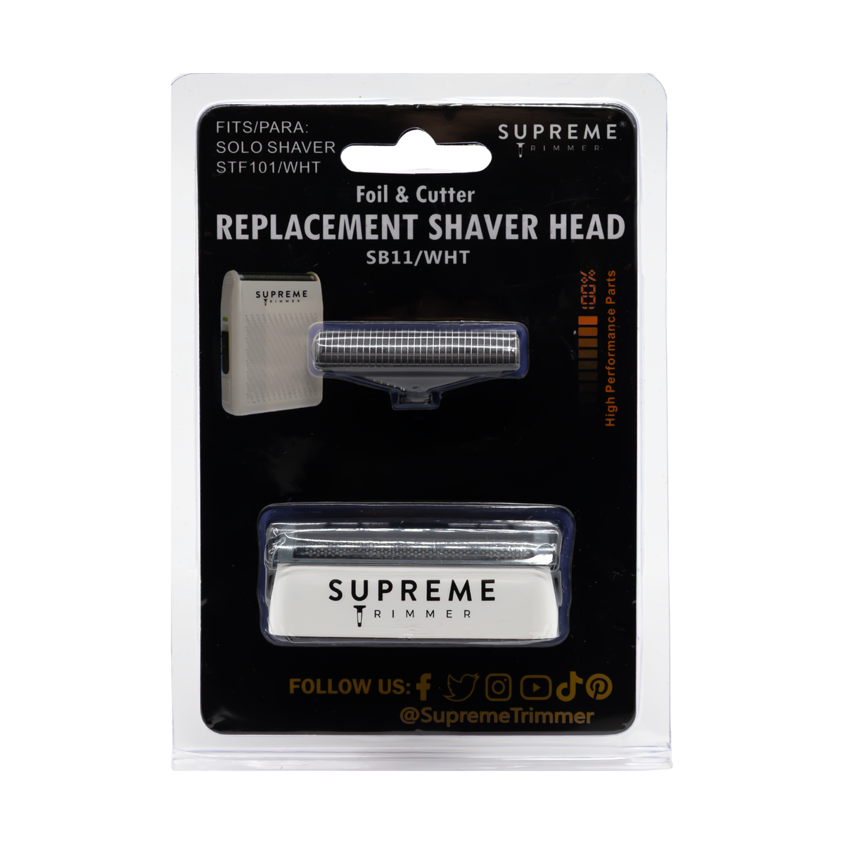 Repuesto ST Shaver Solo White Mallas + Cuchillas