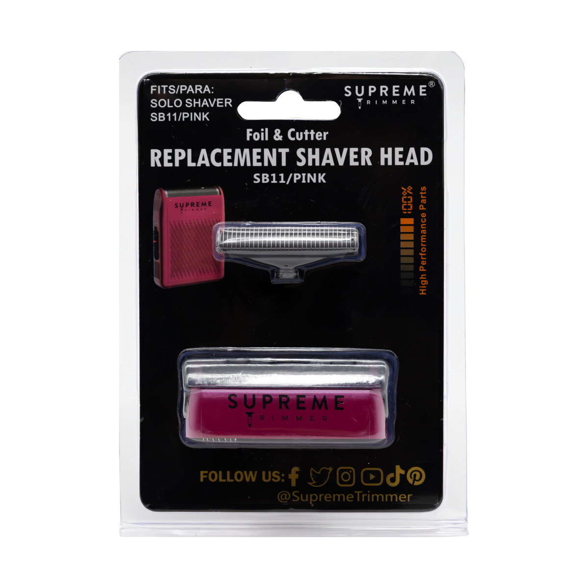 Repuesto ST Shaver Solo Pink Mallas + Cuchillas