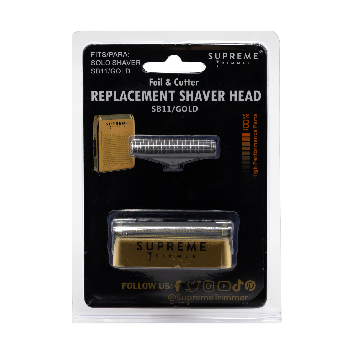 Repuesto ST Shaver Solo Gold Mallas + Cuchillas