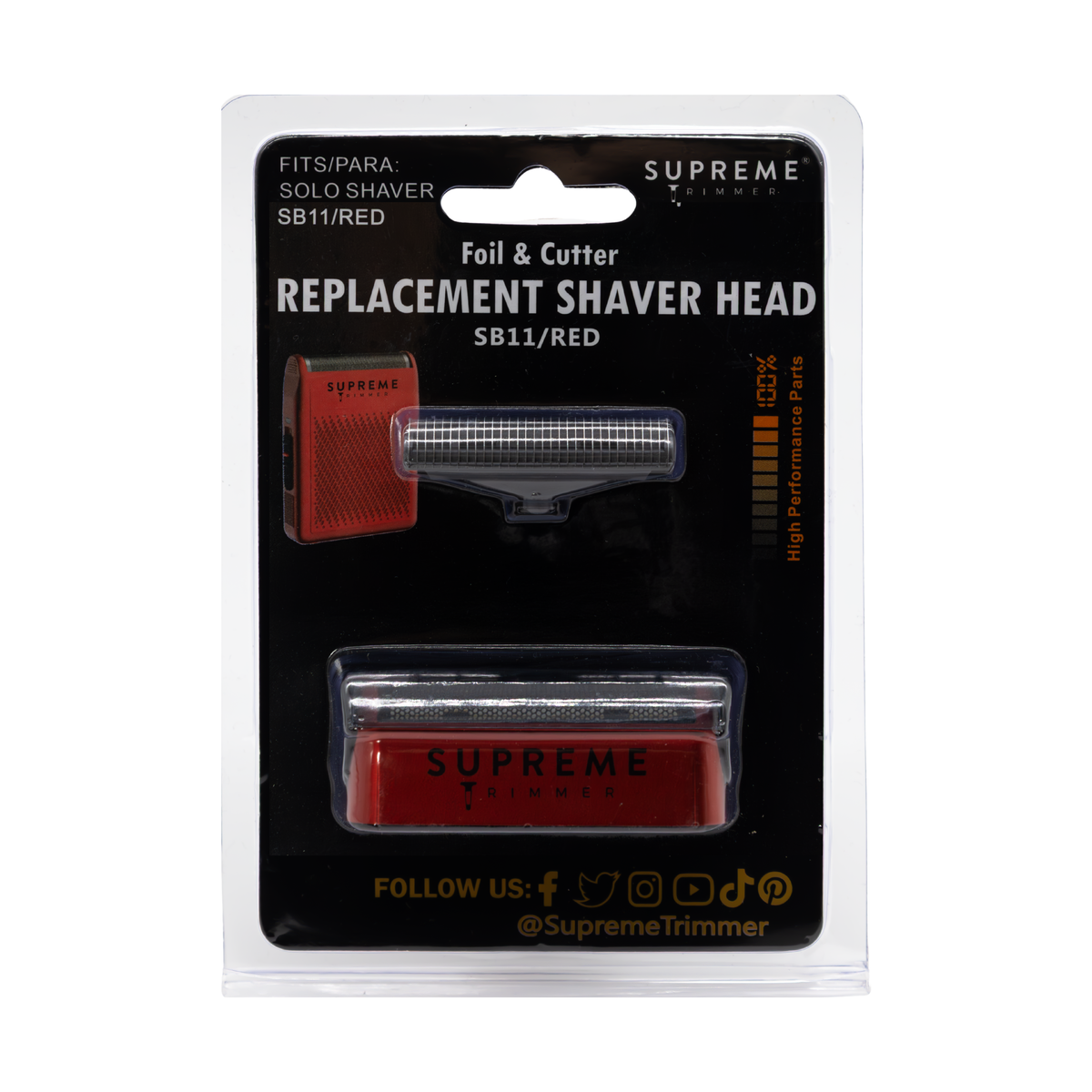 Repuesto ST Shaver Solo Red Mallas + Cuchillas