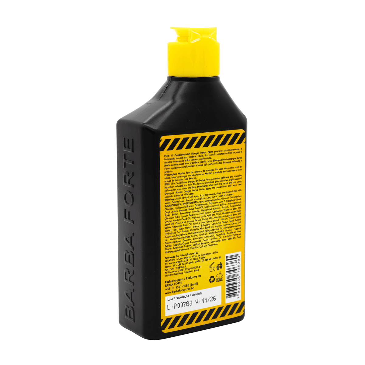 Acondicionador Barba y Cabello Danger 250ml Barba Forte