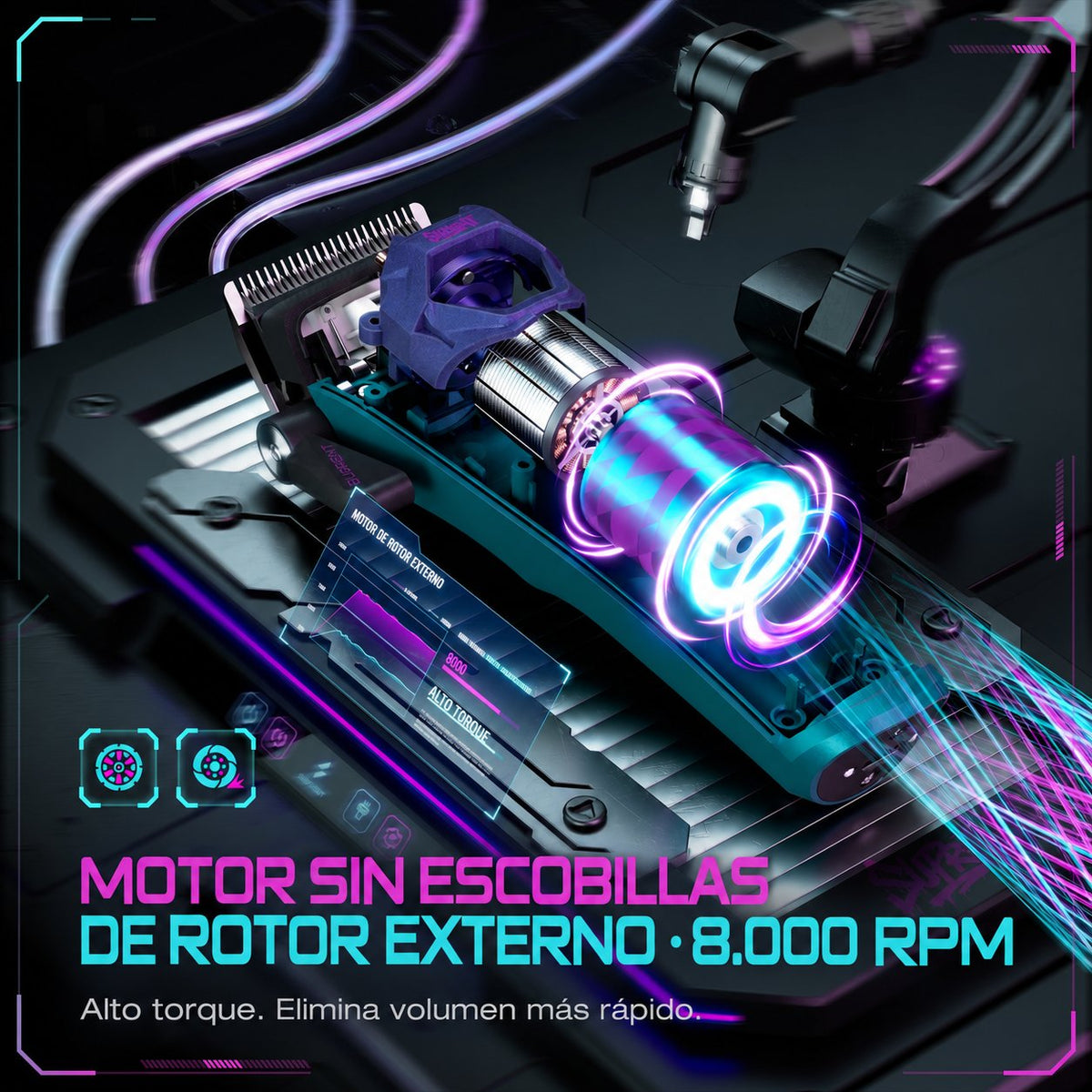 Suprent HC796EX — especificaciones en español
