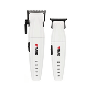 Combo WMARK White Clipper + Trimmer