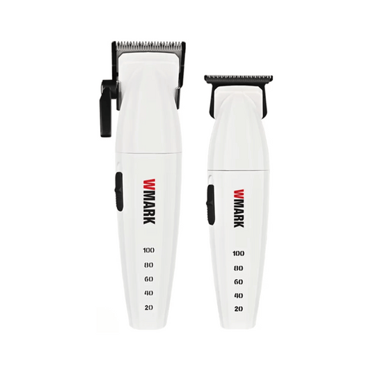 Combo WMARK White Clipper + Trimmer