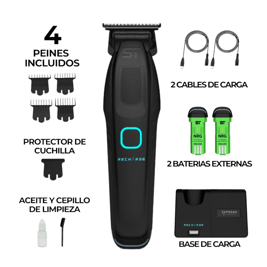Supreme Trimmer Recharge Black