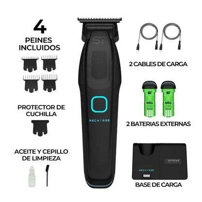 Supreme Trimmer Recharge Black