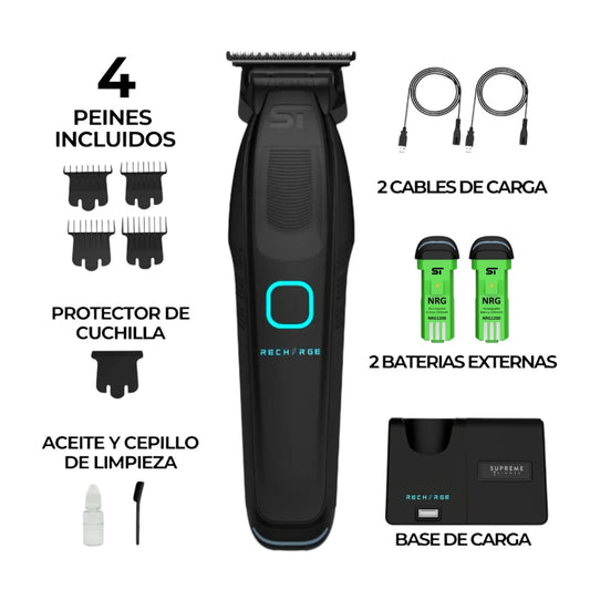 Supreme Trimmer Recharge Black