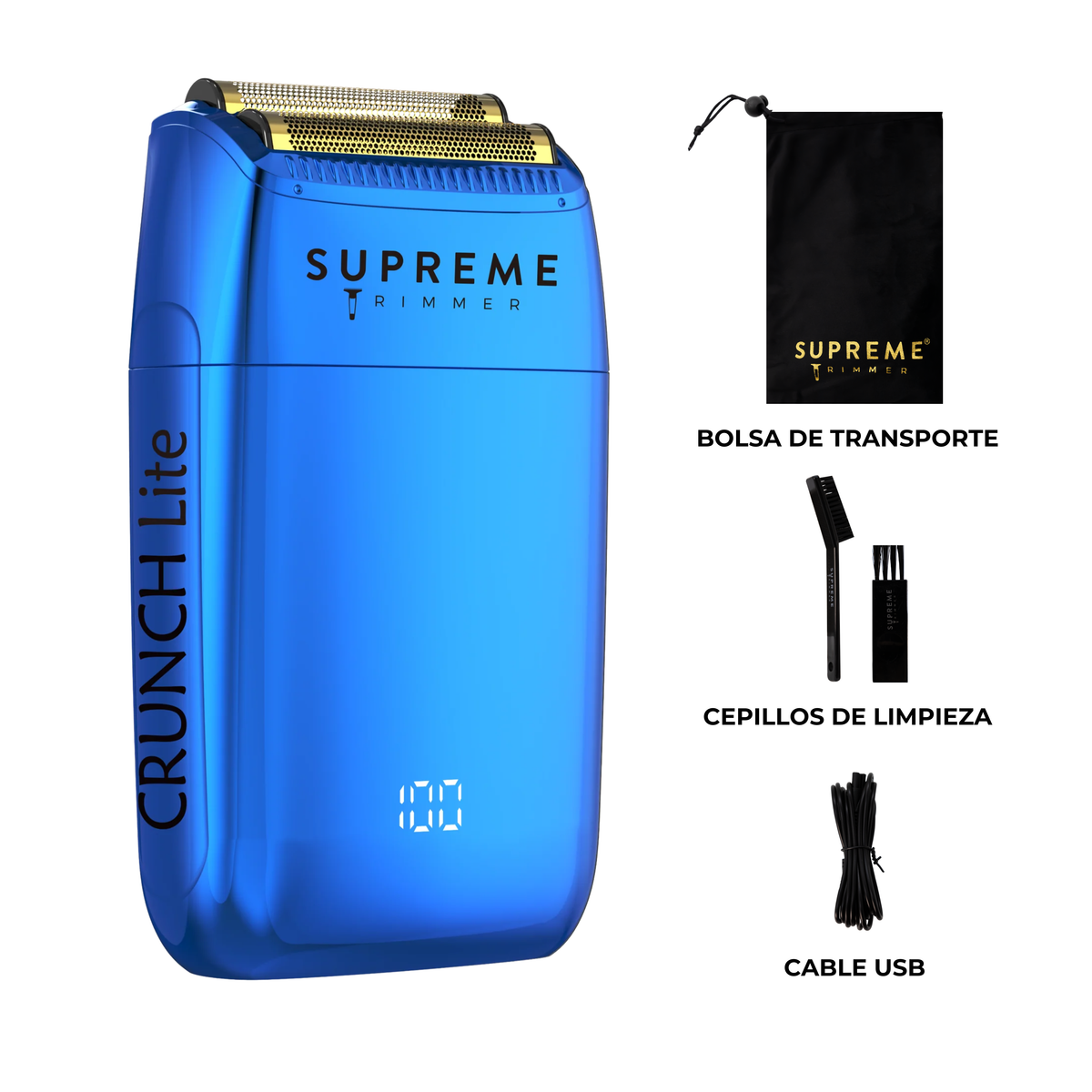 Shaver Supreme Trimmer Crunch Lite Blue