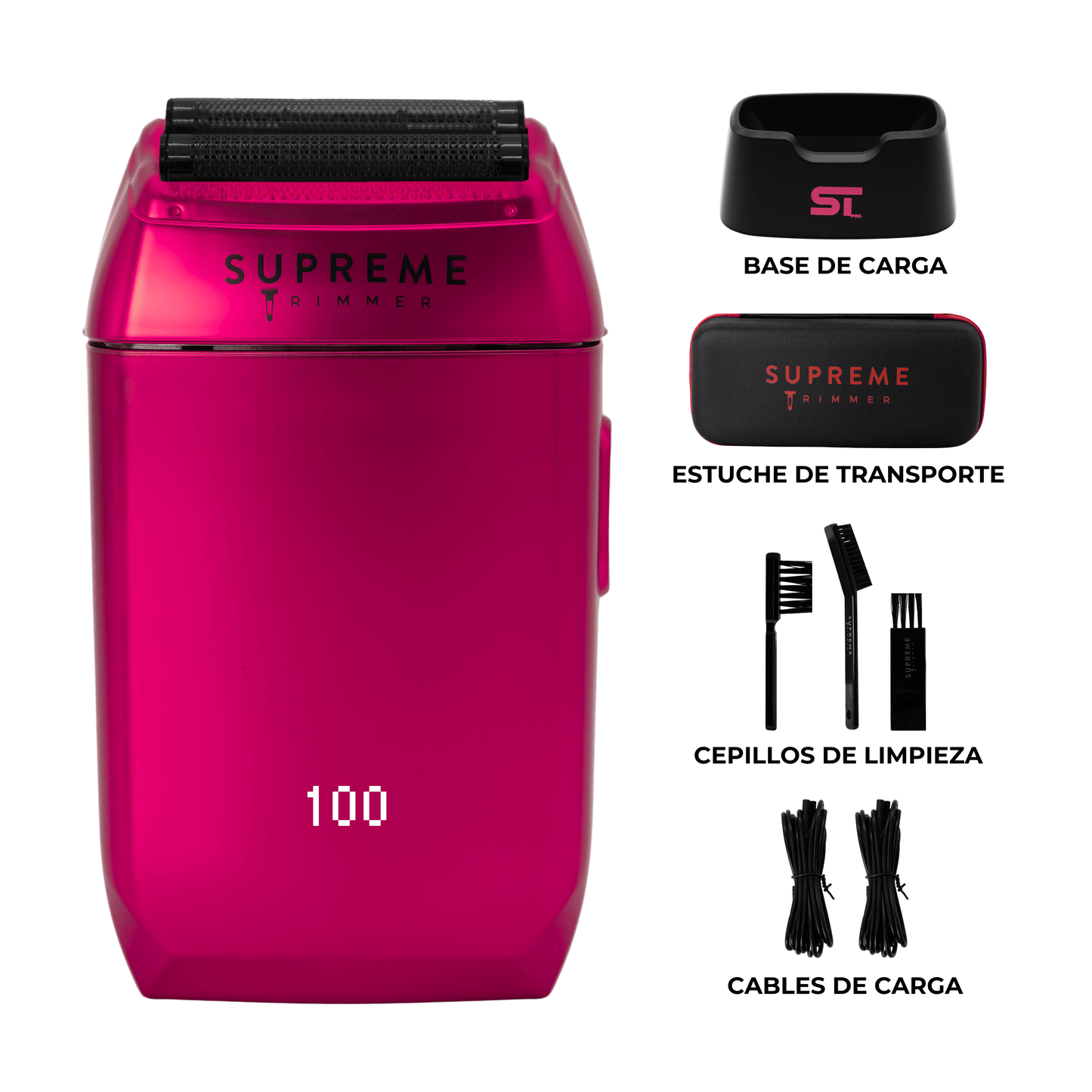 Shaver Supreme Trimmer Crunch Pink