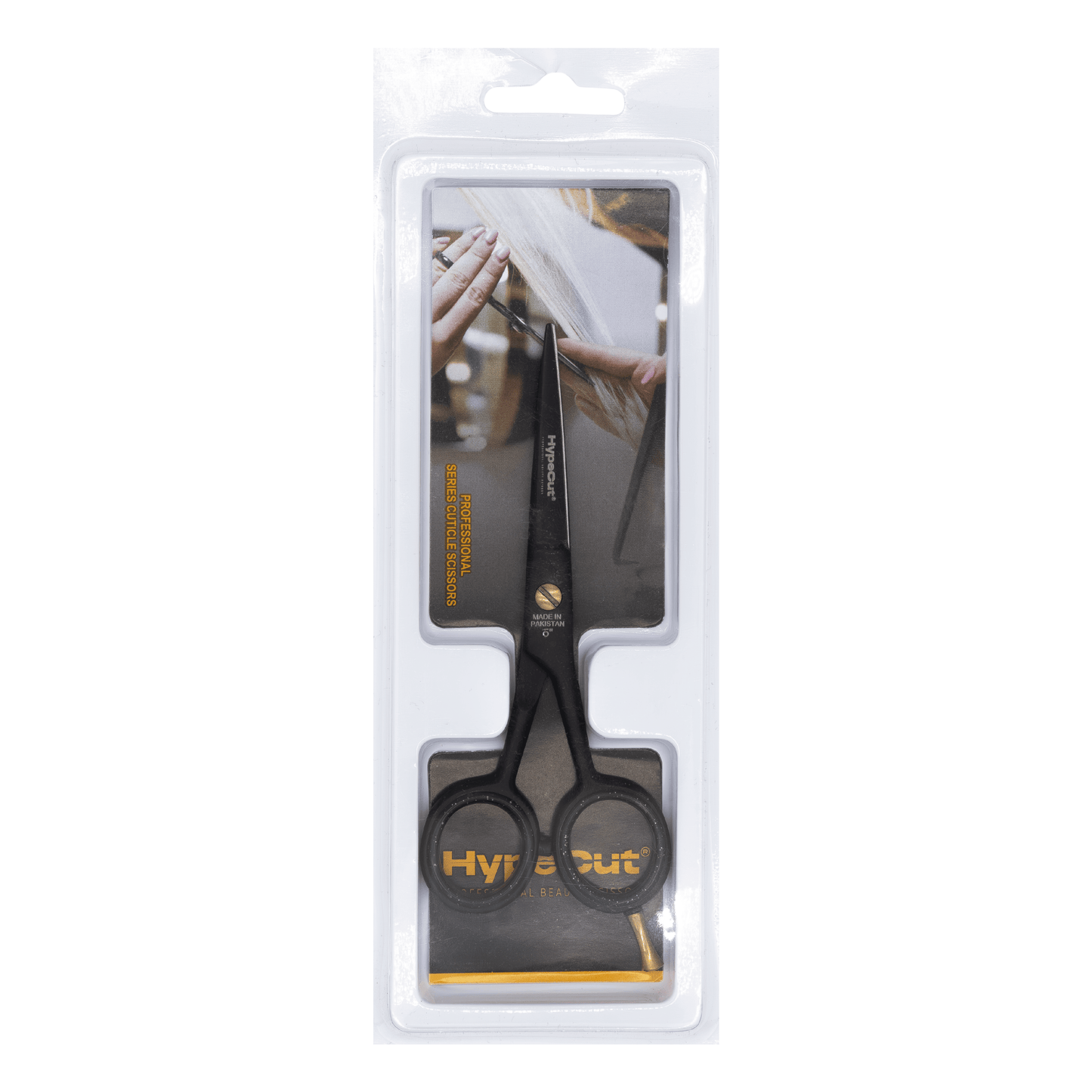 Tijera Microdentada 5'' Hypecut Black