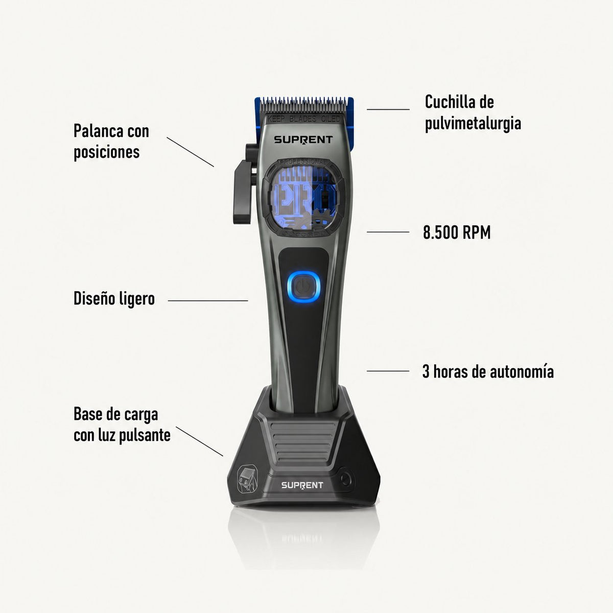 Suprent HC586TX — especificaciones en español
