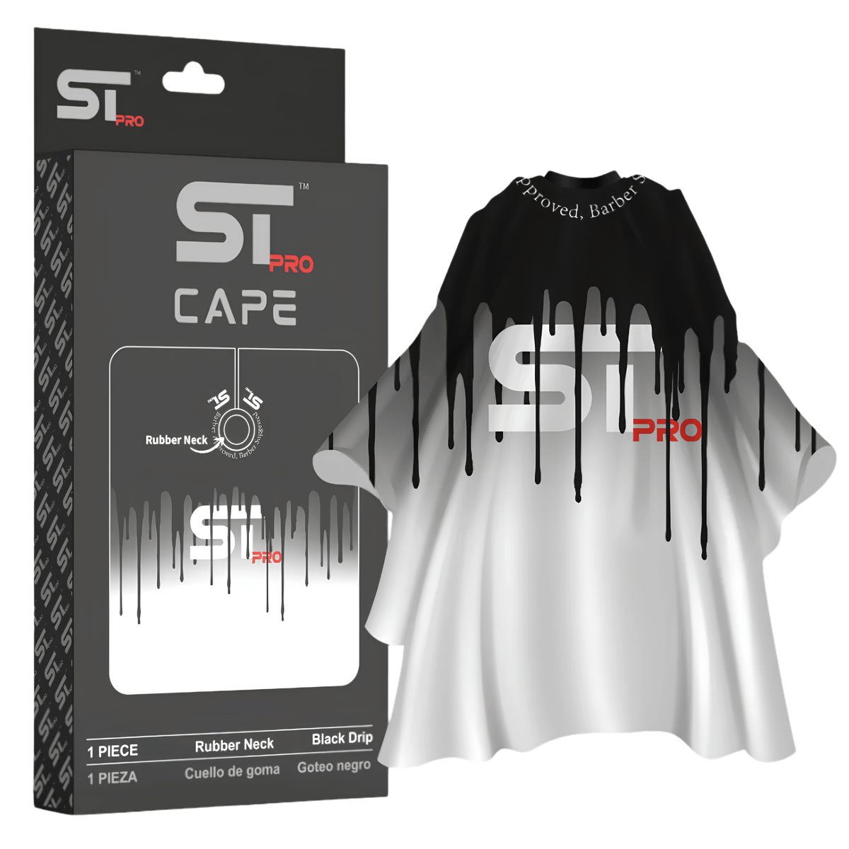 Capa ST Black Drip Cuello de Silicona