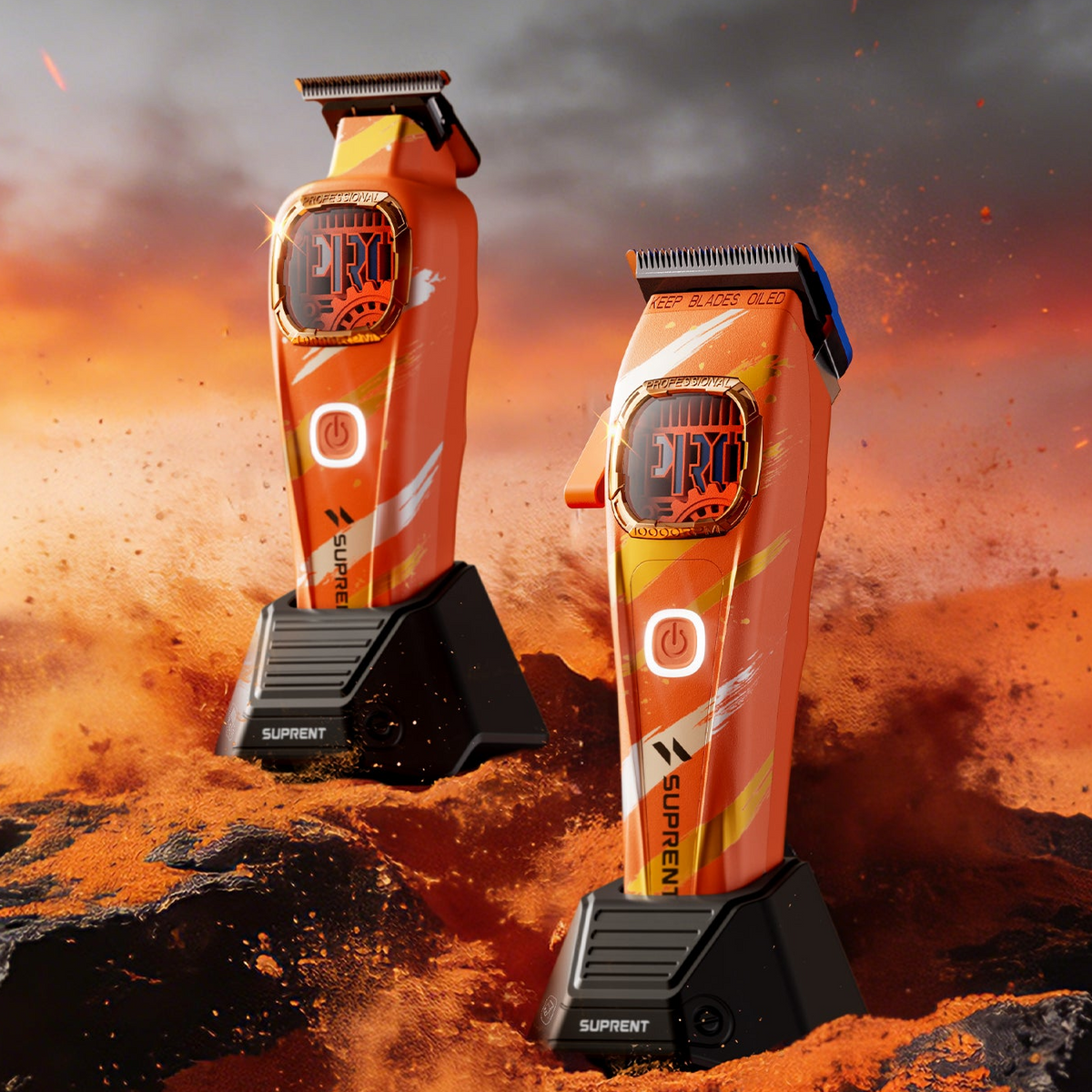 Combo Clipper + Trimmer Suprent Sandstorm HC586OX