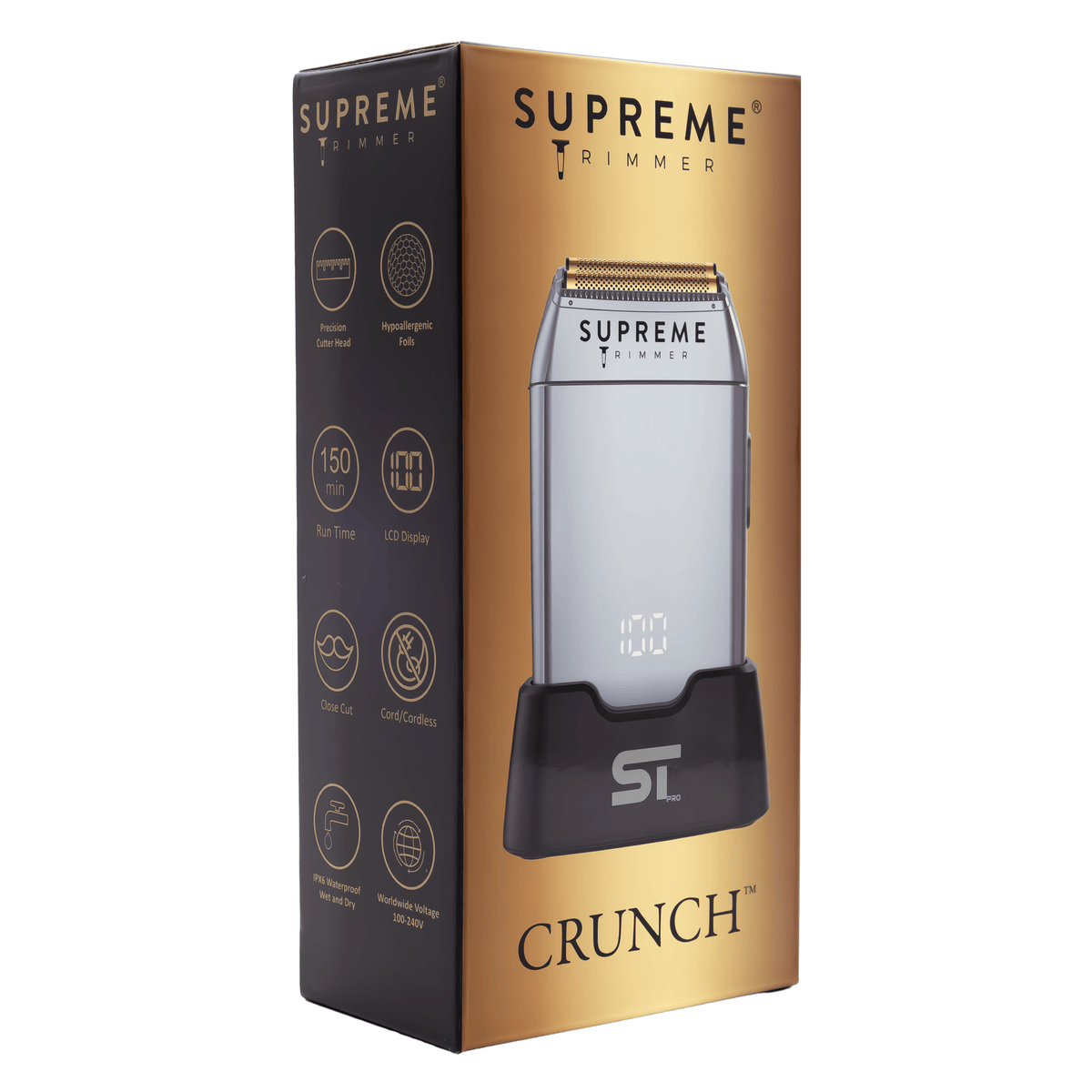 Shaver Supreme Trimmer Crunch Silver