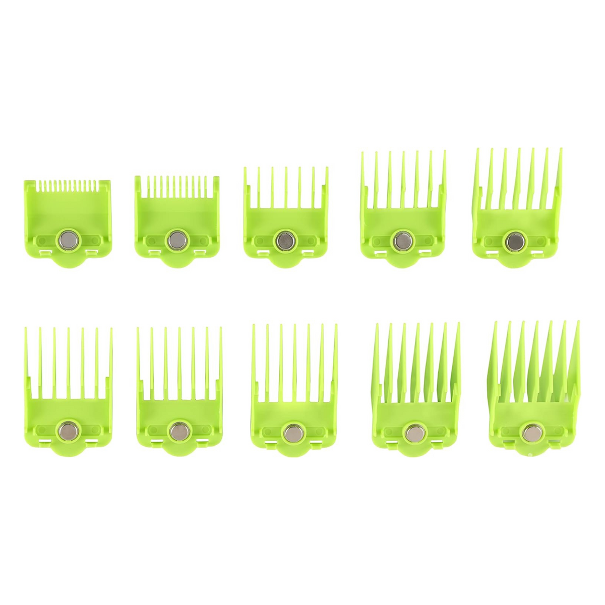 Set de Peines Magnéticos Supreme Trimmer 0,5 - 8 Green