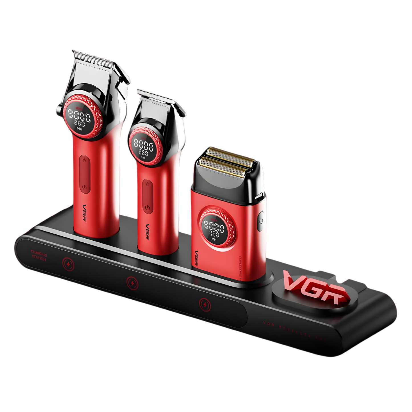 Kit  VGR 3 en 1 Red (incluye base de carga)