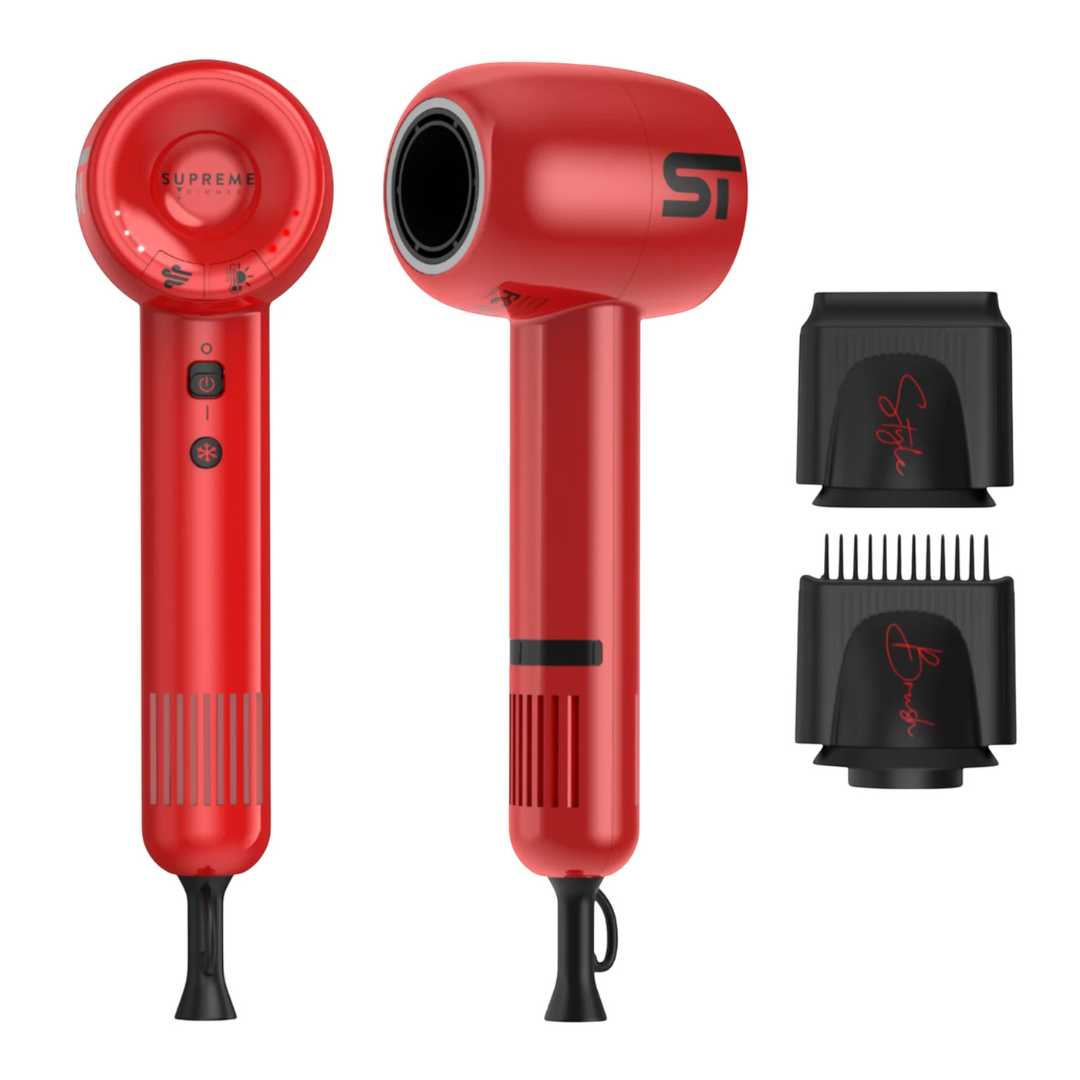 Secador de Pelo Supreme Trimmer Rojo 110.000 RPM