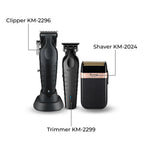 Clipper KM-2296, Trimmer KM-2299 y Shaver KM-2024