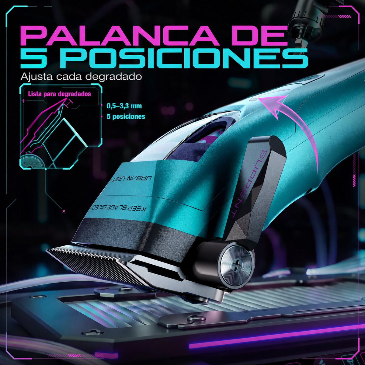 Suprent HC796EX — especificaciones en español