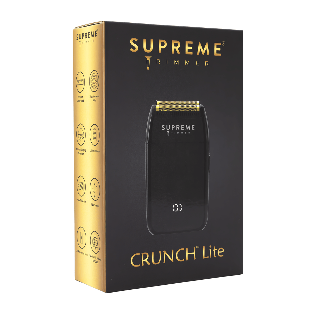Shaver Supreme Trimmer Crunch Lite Black