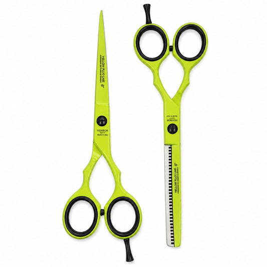 Set de Tijeras HENBOR Yellow 6’’