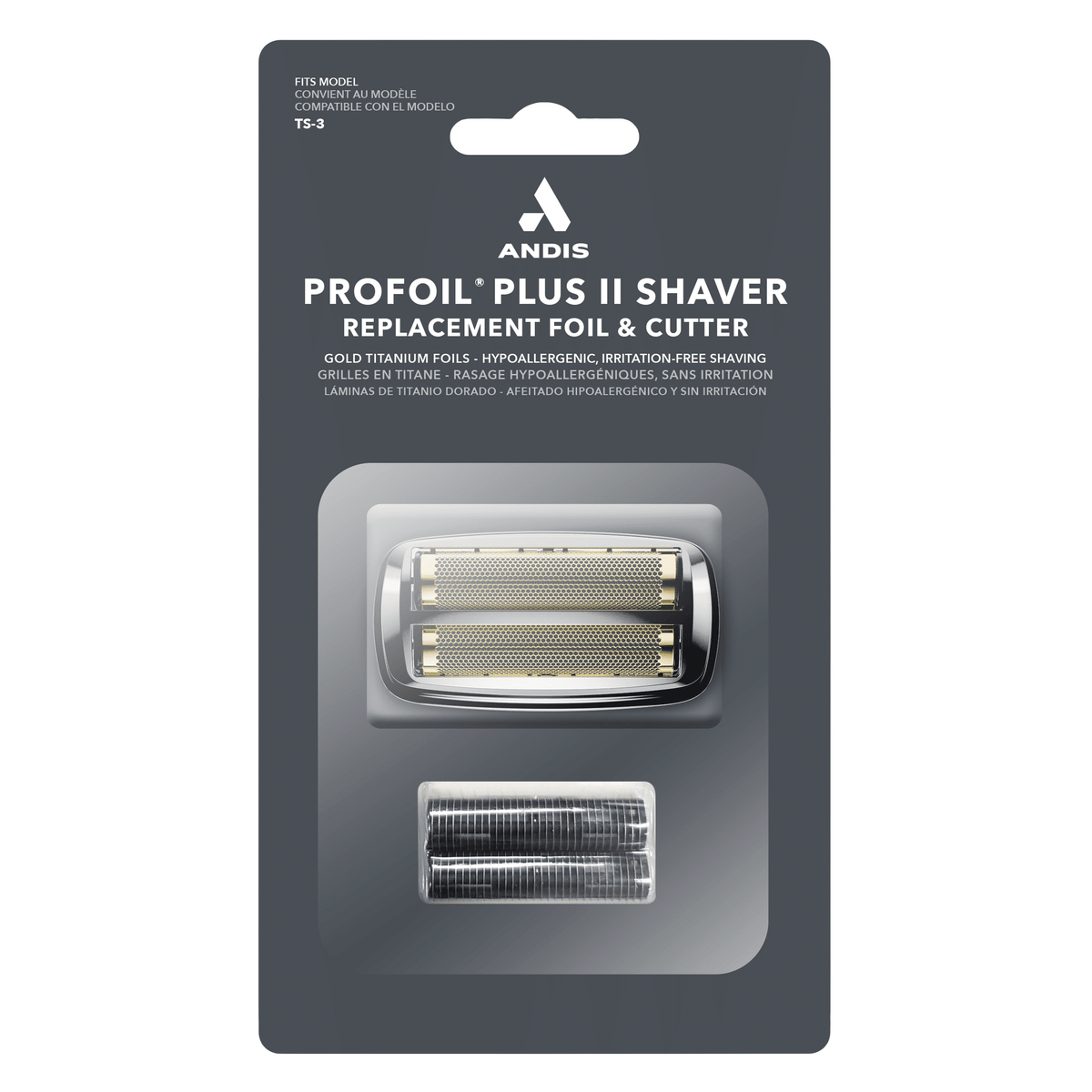 Repuesto Shaver Andis ProFoil Plus II Silver