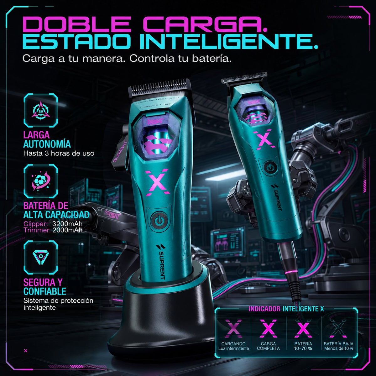 Suprent HC796EX — especificaciones en español