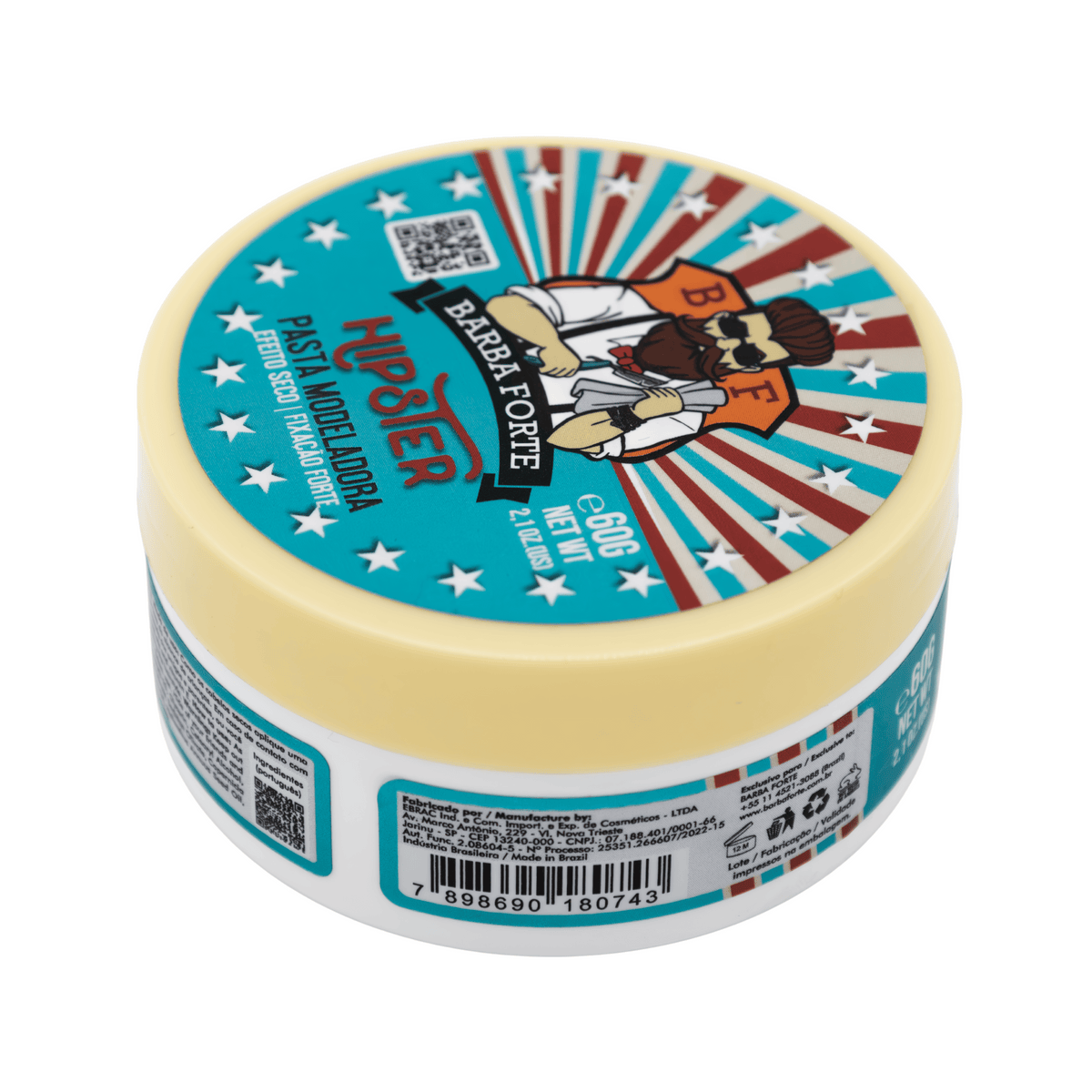 Pasta Modeladora Efecto Seco Barba Forte 60g