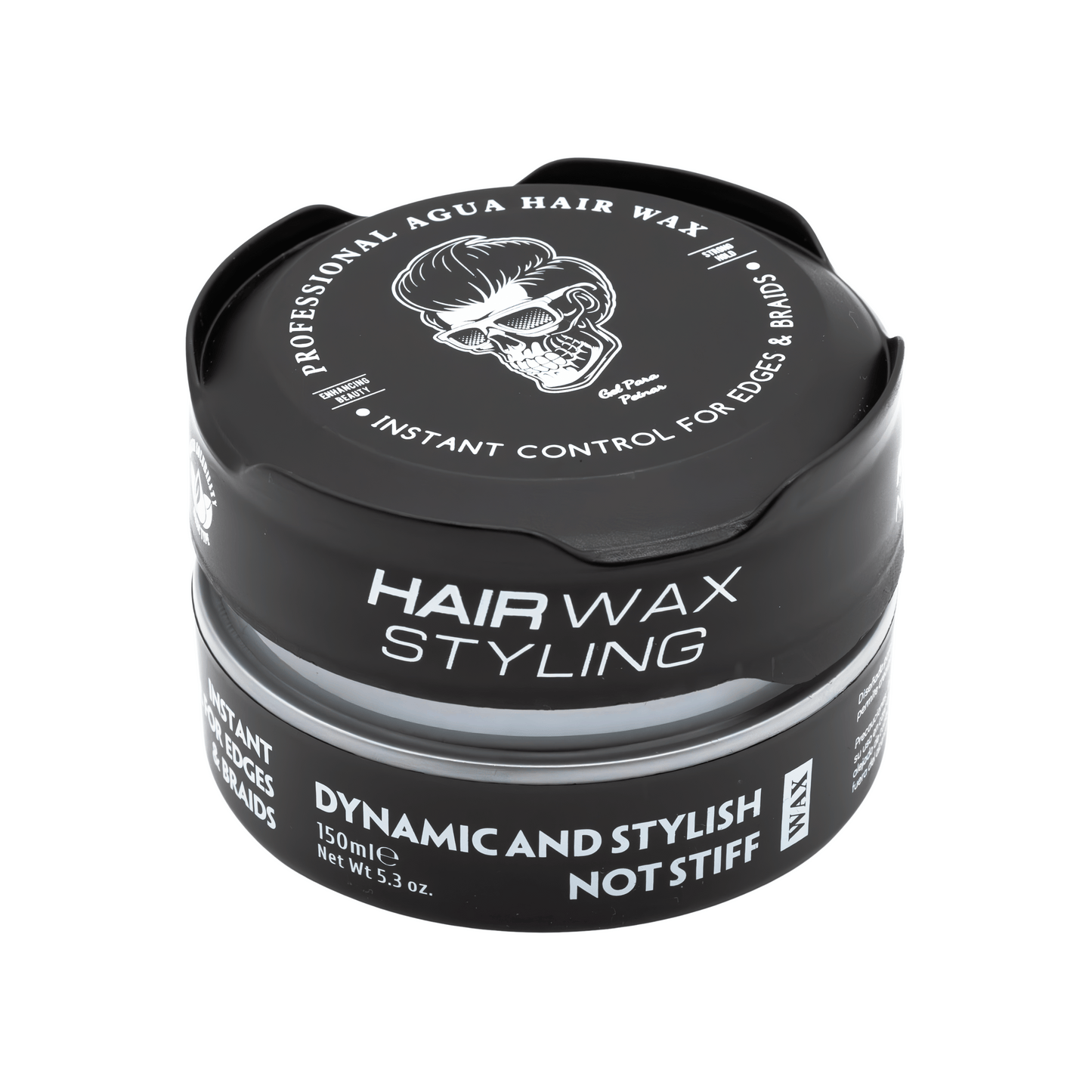 Cera de Peinar Efecto Brillo 200g Black