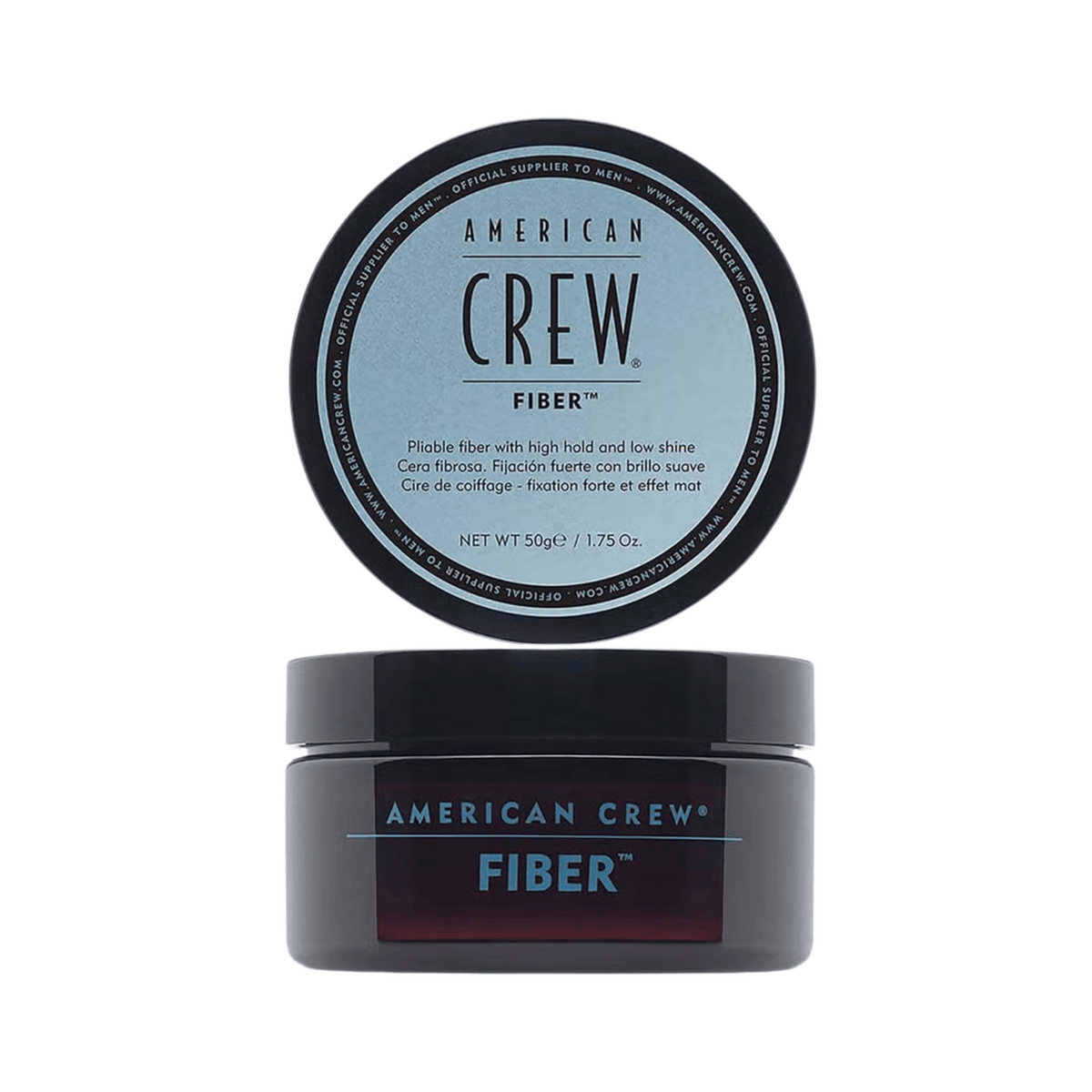Pomada American Crew Fiber 85g Acabado Natural